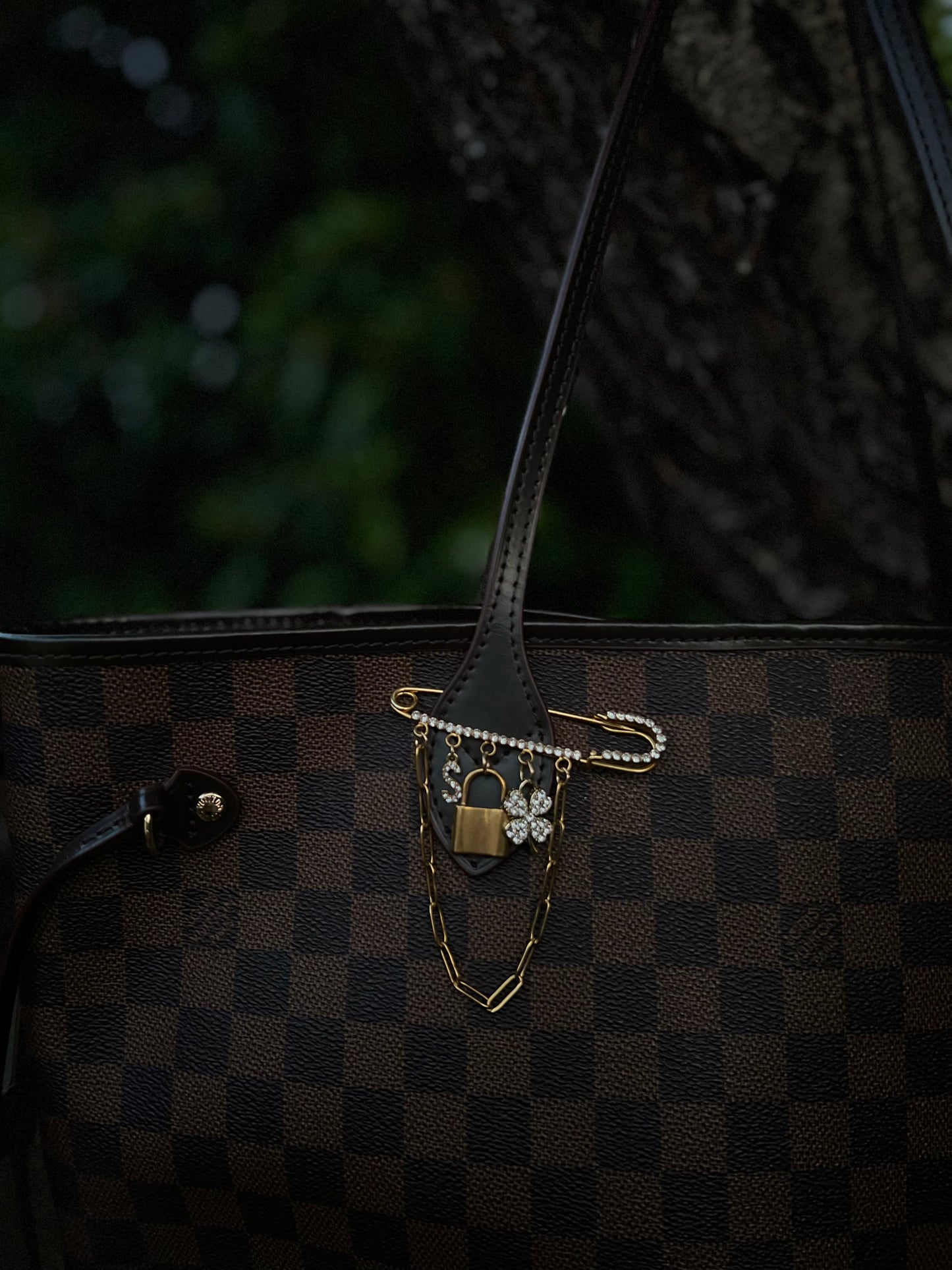 Gold Purse Charm